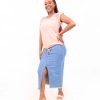 LADIES DENIM SKIRT