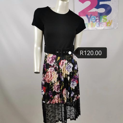 Ladies Pleated Dress