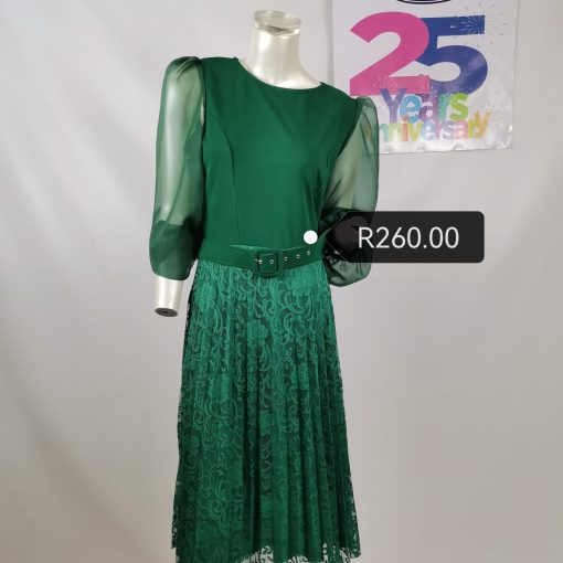 Ladies pleated dress